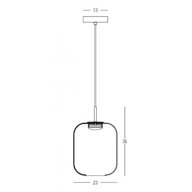 Φωτιστικό LED 12W 3000k Μαύρο Και Χρυσό 23215 ZAMBELIS