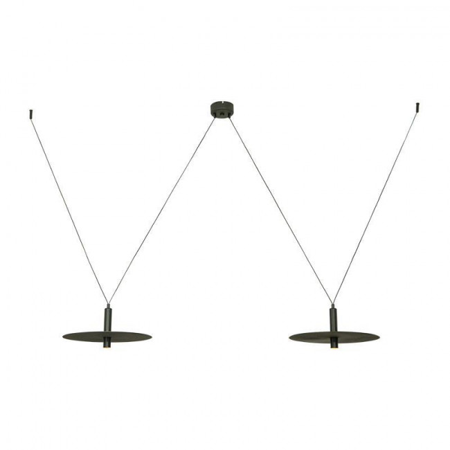 Φωτιστικό LED 14W 3000k Μαύρο 23227 ZAMBELIS