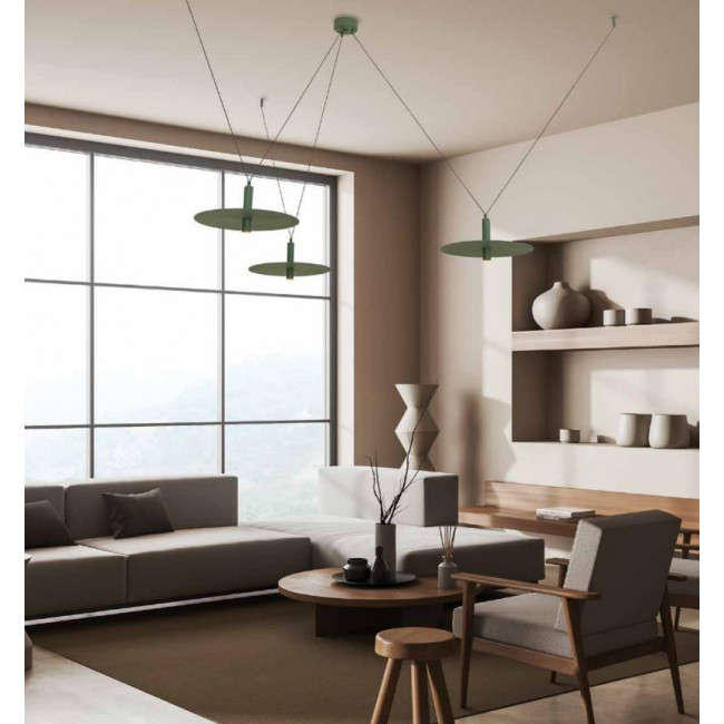 Φωτιστικό LED 21W 3000k Πράσινο 23230 ZAMBELIS