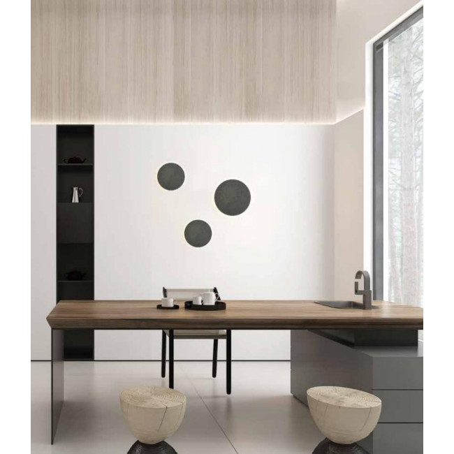 Απλίκα LED 6W 3000k Γκρι 23234 ZAMBELIS