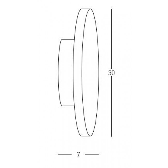 Απλίκα LED 10W 3000k Μπλε 23235 ZAMBELIS