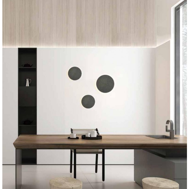 Απλίκα LED 10W 3000k Γκρι 23236 ZAMBELIS