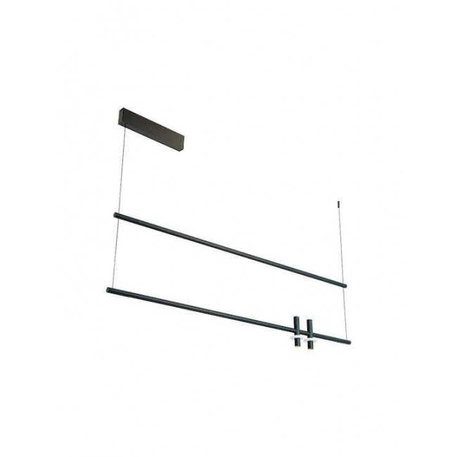 Φωτιστικό LED 34W 3000k Μαύρο 23251 ZAMBELIS