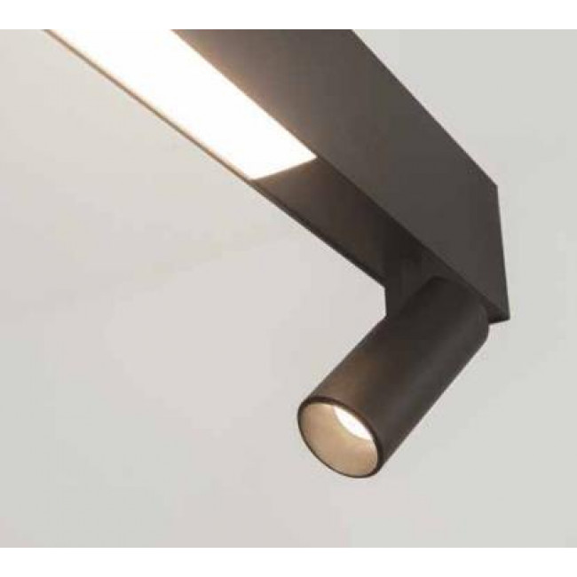 Φωτιστικό LED 39W 3000k Μαύρο 23254 ZAMBELIS