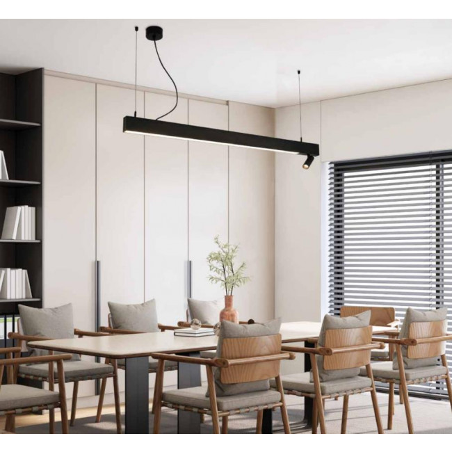 Φωτιστικό LED 39W 3000k Μαύρο 23254 ZAMBELIS