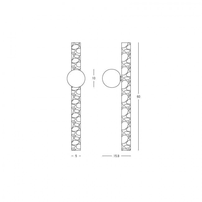 Απλίκα G9 Φυσικό 25315 ZAMBELIS