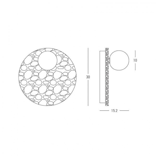 Απλίκα G9 Φυσικό 25316 ZAMBELIS