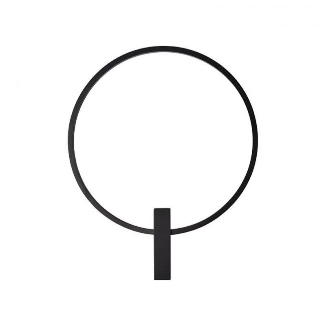 Απλίκα LED 12W 3000k Μαύρο 25319 ZAMBELIS