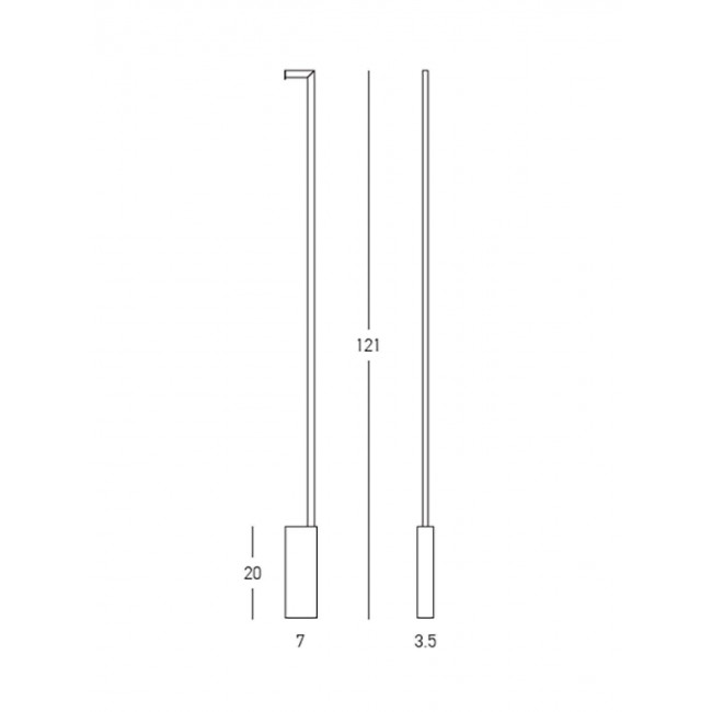 Απλίκα LED 14W 3000k Μαύρο 25322 ZAMBELIS