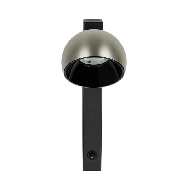 Απλίκα LED 13W 3000k Μαύρο Και Νίκελ 25341 ZAMBELIS