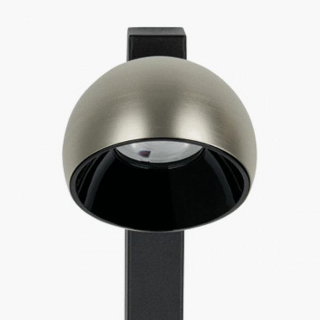 Απλίκα LED 13W 3000k Μαύρο Και Νίκελ 25341 ZAMBELIS