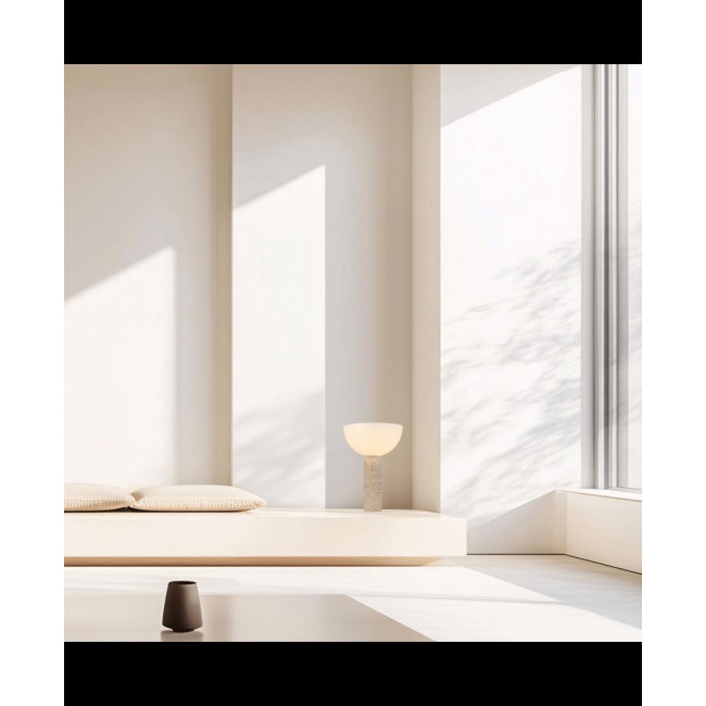 Πορτατίφ E27 Πέτρα Και Λευκό 25427 ZAMBELIS