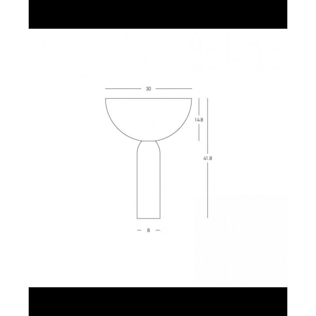 Πορτατίφ E27 Πέτρα Και Λευκό 25427 ZAMBELIS