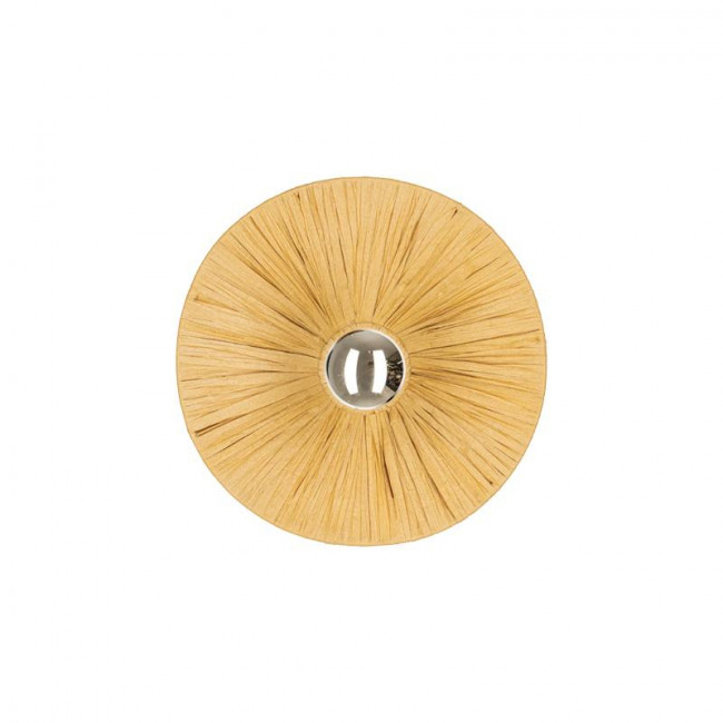 Απλίκα E27 Φυσικό Ρατάν 25454 ZAMBELIS