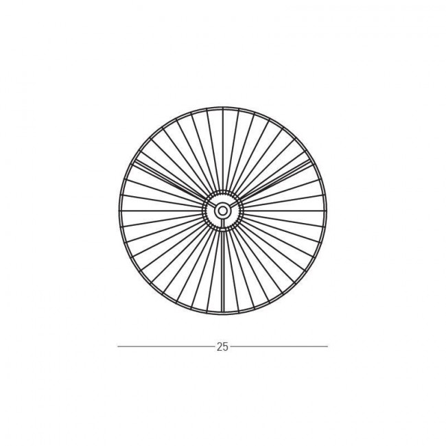 Απλίκα E27 Φυσικό Ρατάν 25454 ZAMBELIS