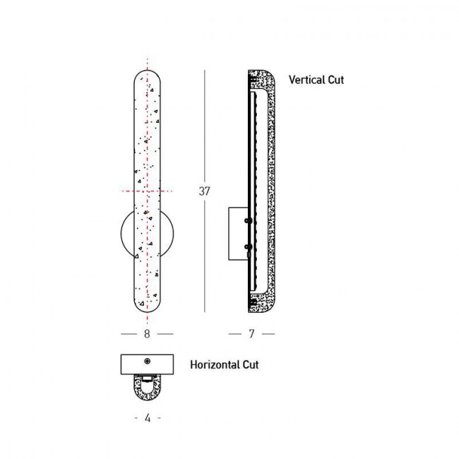 Απλίκα LED 15W 3000k Ορείχαλκος Και Λευκό 2547 ZAMBELIS