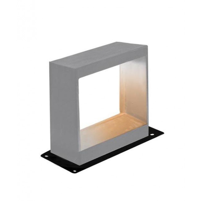 Φωτιστικό Κολώνα LED 8W 3000k Τσιμέντο E190 ZAMBELIS