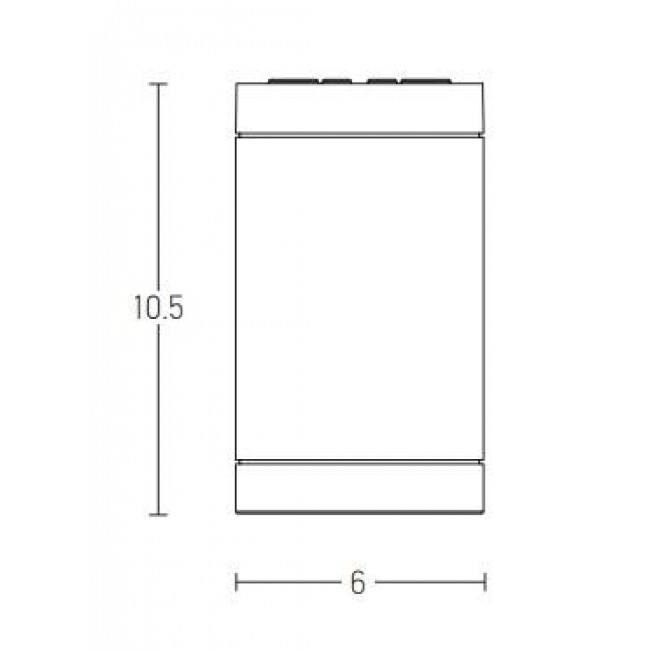 Σποτ Οροφής GU10 Μαύρο E219 ZAMBELIS