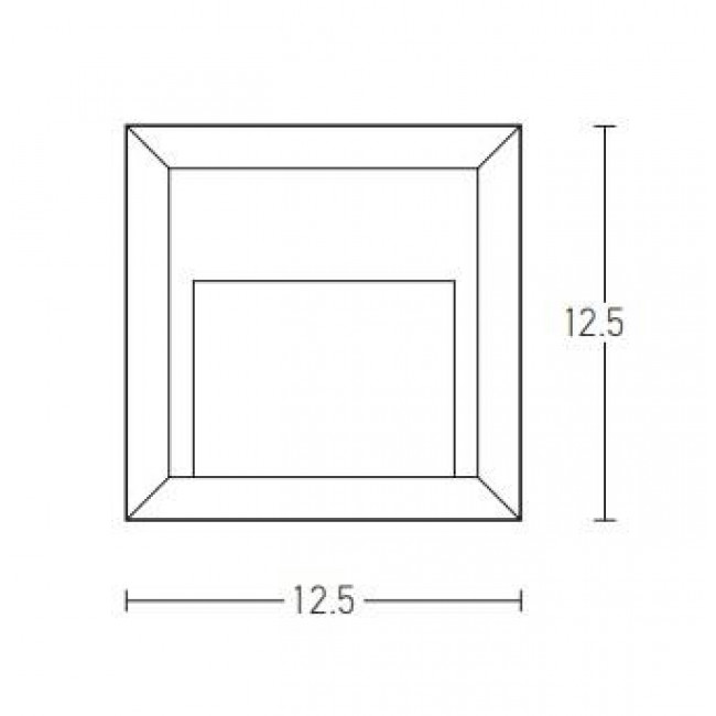 Απλίκα LED 3W 3000K Γραφίτης E230 ZAMBELIS