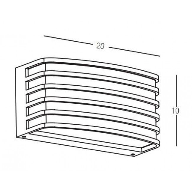 Απλίκα E27 Καφέ E275 ZAMBELIS