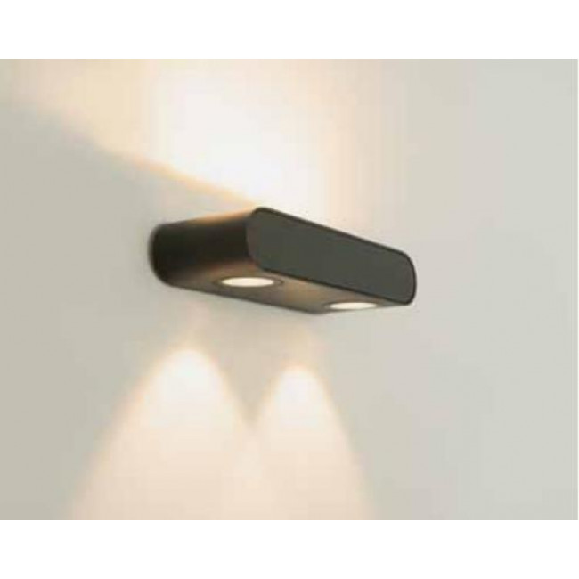 Απλίκα LED 10W 3000k Γραφίτης E315 ZAMBELIS