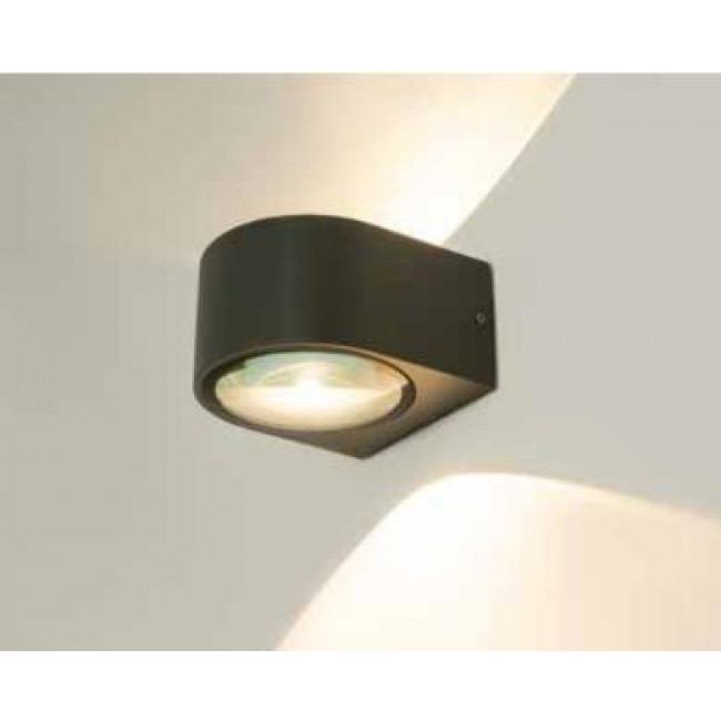 Απλίκα LED 10W 3000k Γραφίτης E317 ZAMBELIS