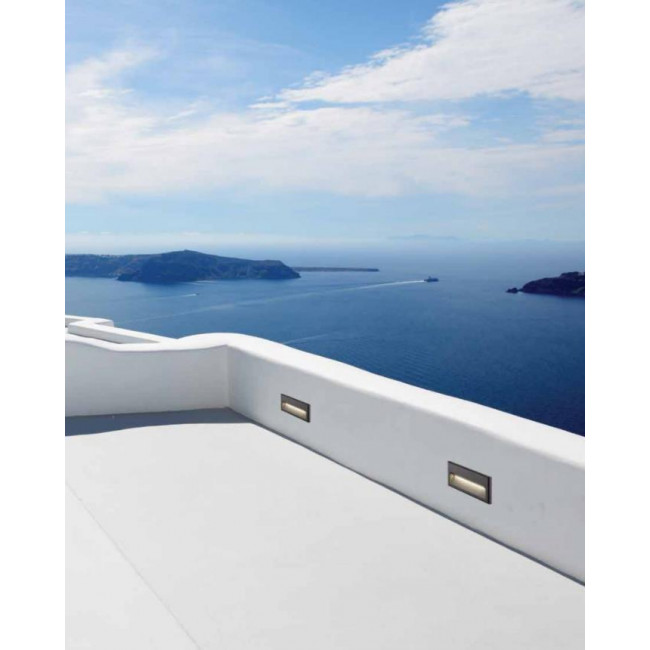 Φωτιστικό Χωνευτό LED 3W 3000K Γραφίτης E323 ZAMBELIS