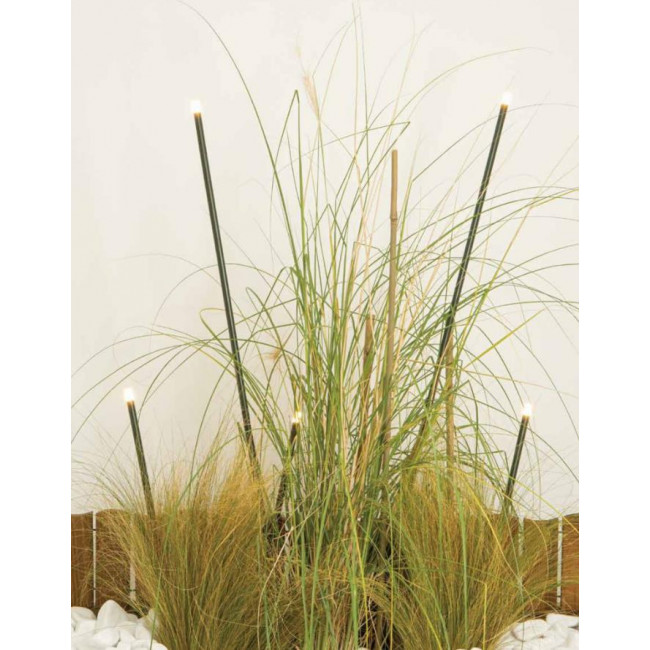 Φωτιστικό Κήπου LED 1W 2700k Με Καρφί Καφέ E330 ZAMBELIS