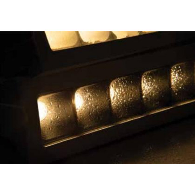 Φωτιστικό Χωνευτό LED 12W 3000K Γραφίτης E332 ZAMBELIS