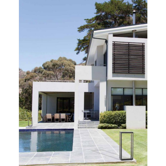 Φωτιστικό Κολώνα LED 8W 3000k Γραφίτης E335 ZAMBELIS