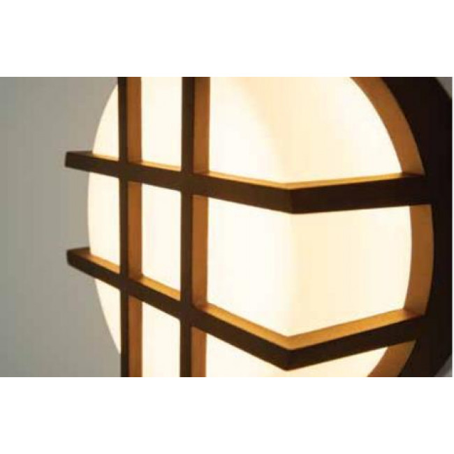 Απλίκα LED 10W 3000K Καφέ E342 ZAMBELIS