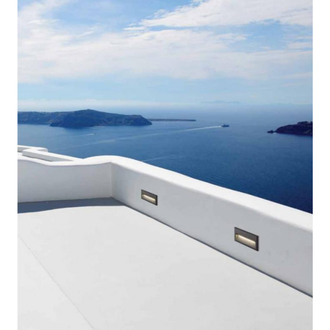 Απλίκα LED 6W 3000K Γραφίτης E347 ZAMBELIS