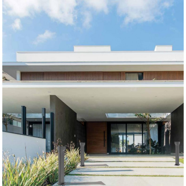 Φωτιστικό Κολώνα LED 11W 3000k Γραφίτης E356 ZAMBELIS