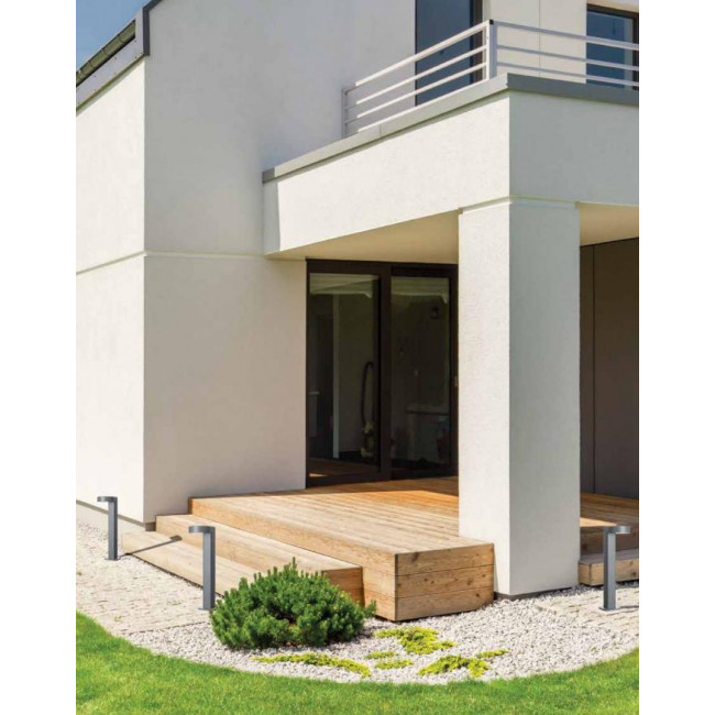 Φωτιστικό Κολώνα LED 13W 3000K Γραφίτης E357 ZAMBELIS