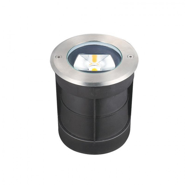 Σπότ Χωνευτό LED 7W 3000k Ατσάλι E362 ZAMBELIS