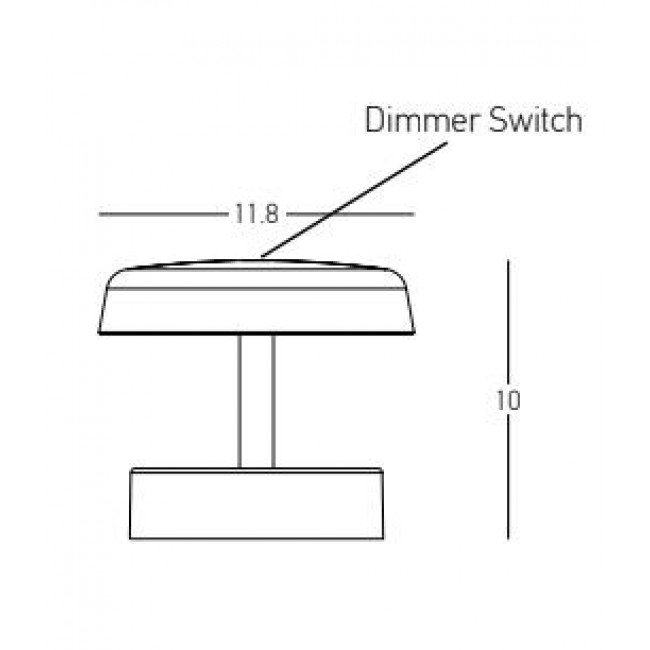 Πορτατίφ LED 2W 3000k Λευκό Φορητό E401 ZAMBELIS