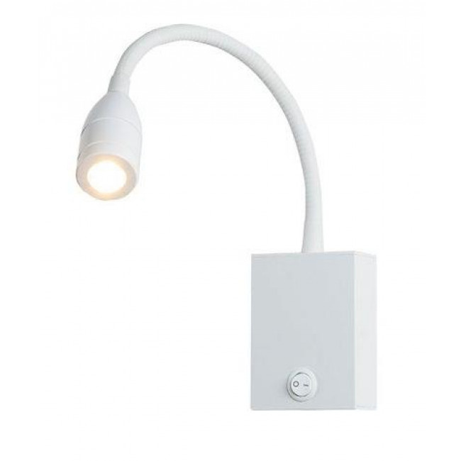Σποτ Επίτοιχο LED 3W 3000K Λευκό H33 ZAMBELIS