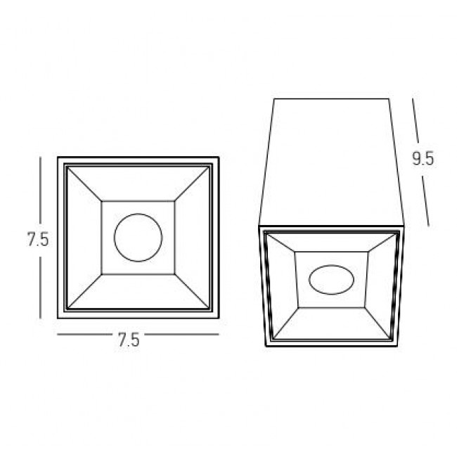 Σποτ Οροφής LED 10W 3000k Λευκό Και Μαύρο S068 ZAMBELIS