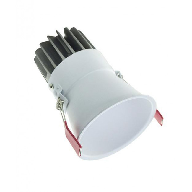 Σπότ Χωνευτό LED 10W 3000k Λευκό Σταθερό S075 ZAMBELIS