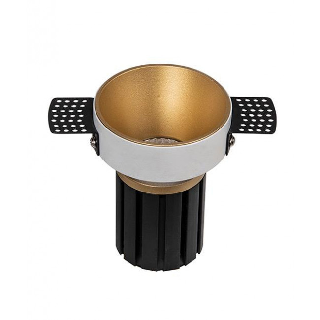 Σπότ Χωνευτό LED 9W 3000k Χρυσό S096-G ZAMBELIS