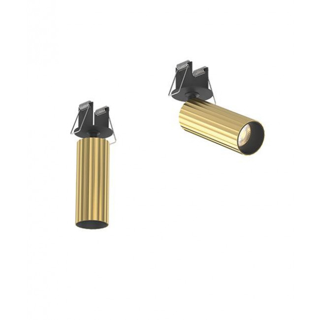 Σπότ Χωνευτό LED 7W 3000k Ορείχαλκος S117 ZAMBELIS