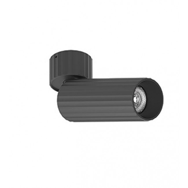 Σποτ Οροφής LED 7W 3000k Μαύρο S122 ZAMBELIS