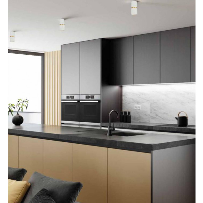 Σποτ Οροφής GU10 Λευκό Και Χρυσό S161 ZAMBELIS