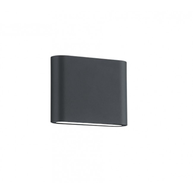 Απλίκα LED 5W 3000K Ανθρακί 227560242 TRIO LIGHTING
