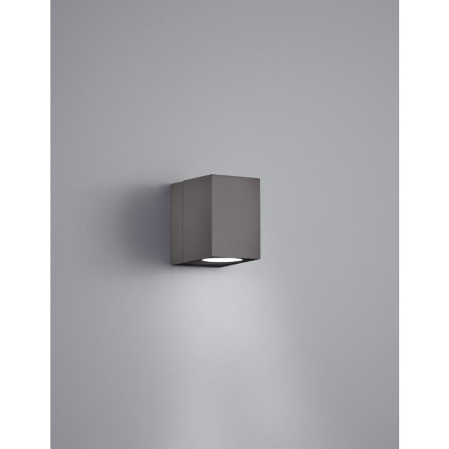 Σποτ Επίτοιχο LED 3W 3000k Ανθρακί Tiber 229160142 TRIO LIGHTING