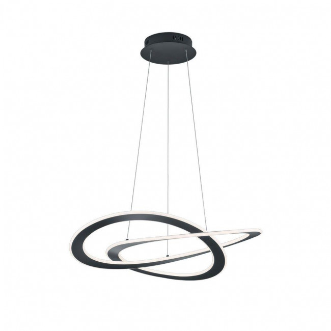 Φωτιστικό LED 52W 3000k Μαύρο Oakland 321710142 TRIO LIGHTING