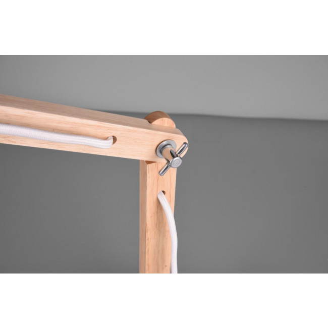 Φωτιστικό Γραφείου E27 Λευκό Και Ξύλο Kimi 508300131 TRIO LIGHTING