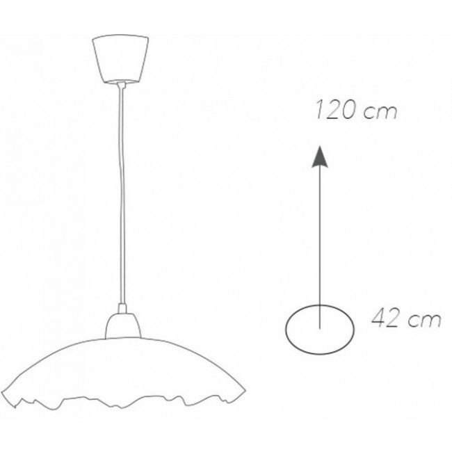 Φωτιστικό Μονόφωτο E27 Λευκό I-Cashmere-S42 FAN EUROPE