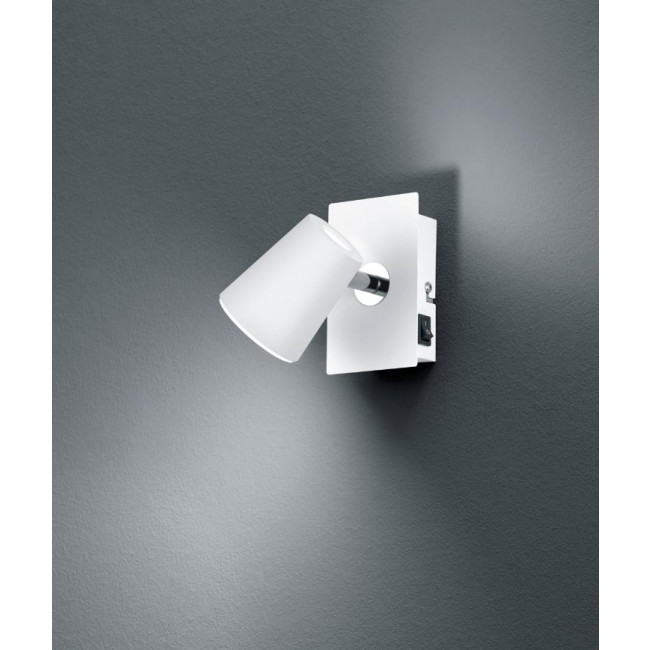 Σποτ Επίτοιχο LED 6.5W 3000K Λευκό Narcos 873170131 TRIO LIGHTING
