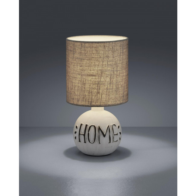 Πορτατίφ E14 Γκρί Και Καπουτσίνο Esna RL LIGHTING